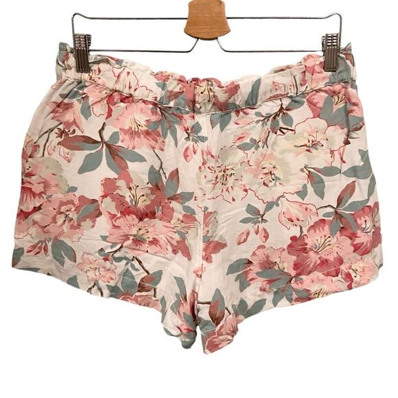 Loft Floral Drawstring Shorts in Size Medium - Picture 2 of 9